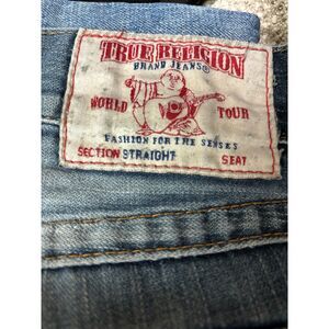 True Religion Men's Jeans Size 31 Straight Dark Blue Jeans